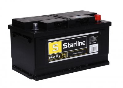 АКУМУЛАТОР STARLINE 80AH R+