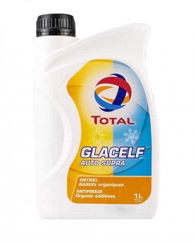 TOTAL GLACELF AUTO SUPRA Антифриз концентрат - червен 1L