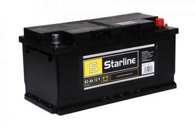 АКУМУЛАТОР STARLINE 83AH R+