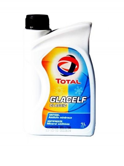 TOTAL GLACELF CLASSIC Антифриз концентрат - син 1L
