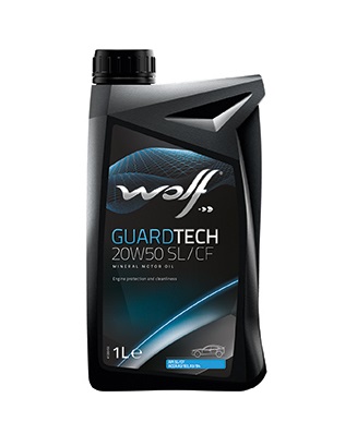 WOLF GUARDTECH 20W50 SL/CF 1L