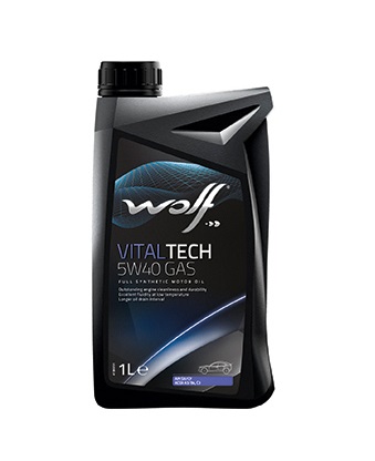WOLF VITALTECH 5W40 GAS 1L