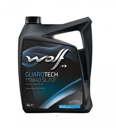 WOLF GUARDTECH 15W40 SL/CF 4L