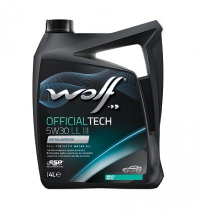 WOLF OFFICIALTECH 5W30 LL III 4L