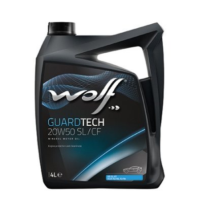 WOLF GUARDTECH 20W50 SL/CF 4L