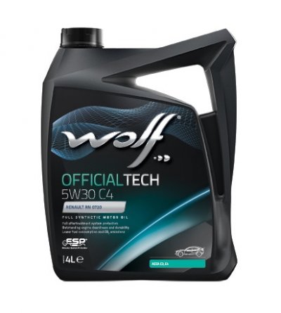 WOLF OFFICIALTECH 5W30 C4 4L