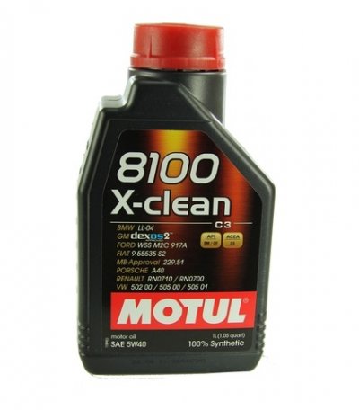 MOTUL 8100 X-CLEAN 5W40 C3 1L