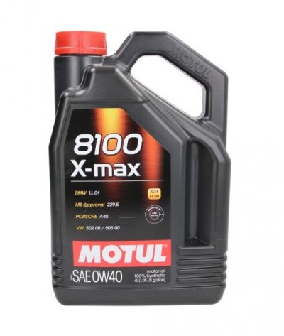MOTUL 8100 X-MAX 0W40 4L