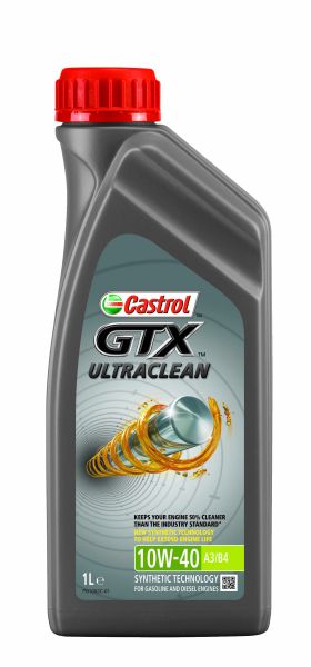 CASTROL GTX ULTRACLEAN 10W40 1L