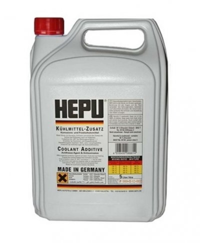 HEPU P999-G12 Антифриз концентрат - червен 5L