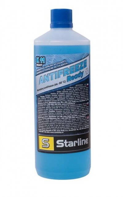 STARLINE K11 Антифриз готов за употреба -30°С - син 1L