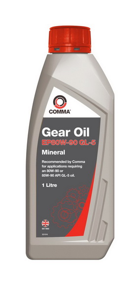 COMMA GEAR OIL EP 80W90 GL-5 1L