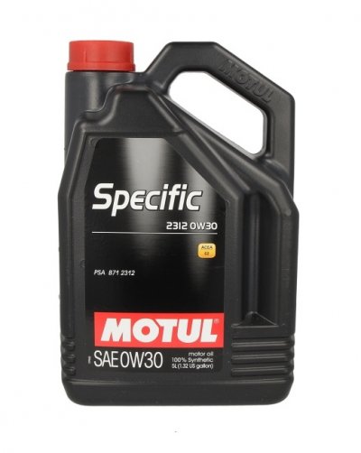 MOTUL SPECIFIC 2312 0W30 5L