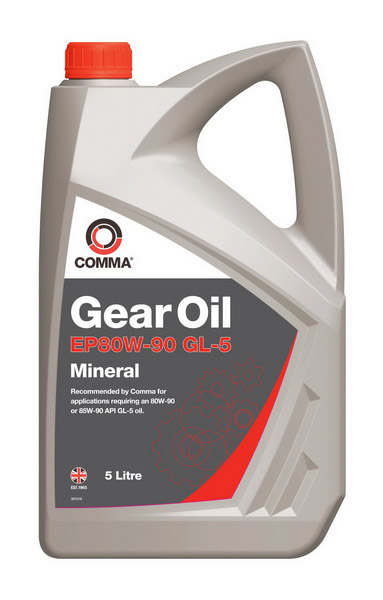 COMMA GEAR OIL EP 80W90 GL-5 5L