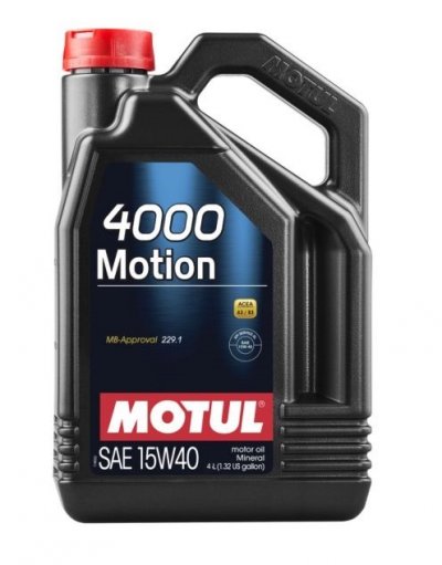 MOTUL 4000 MOTION 15W40 4L