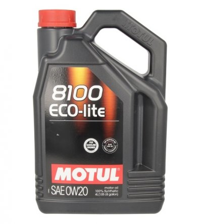 MOTUL 8100 ECO-LITE 0W20 4L