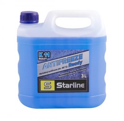 STARLINE K11 Антифриз готов за употреба -30°С - син 3L