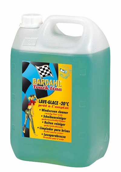 BARDAHL Течност за чистачки -20°С зимна/лятна 5L