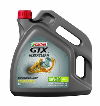 CASTROL GTX ULTRACLEAN 10W40 4L