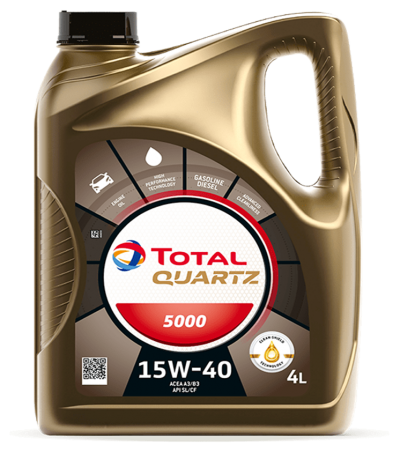 TOTAL QUARTZ 5000 15W40 4L