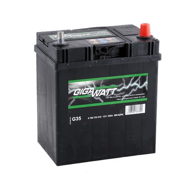 АКУМУЛАТОР GIGAWATT 35AH R+ ASIA