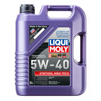 LIQUI MOLY SYNTHOIL HIGH TECH 5W40 5L