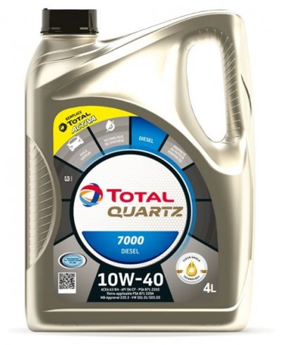 TOTAL QUARTZ 7000 10W40 DIESEL 4L