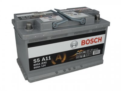 АКУМУЛАТОР BOSCH S5 AGM START&STOP 80AH R+