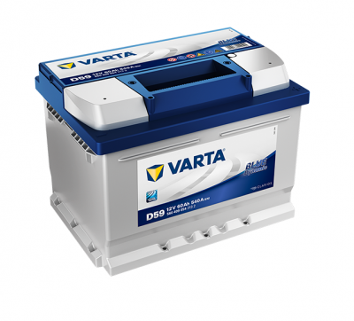 АКУМУЛАТОР D59 VARTA BLUE DYNAMIC 60AH R+