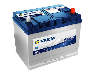 АКУМУЛАТОР N72 VARTA BLUE DYNAMIC EFB 72AH START&STOP R+ ASIA