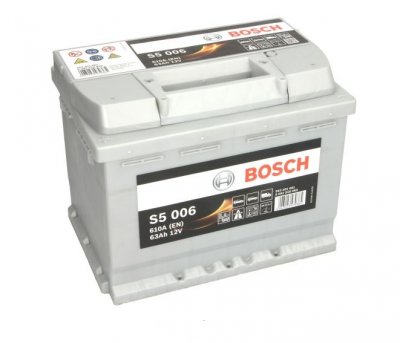 АКУМУЛАТОР BOSCH S5 63AH L+