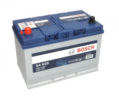 АКУМУЛАТОР BOSCH S4 95AH L+ ASIA