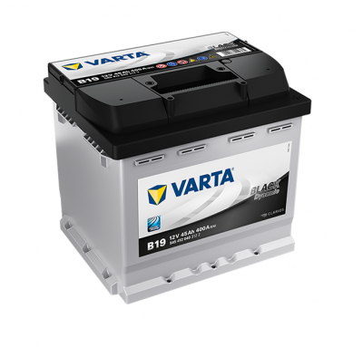 АКУМУЛАТОР B19 VARTA BLACK DYNAMIC 45AH R+