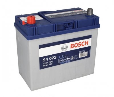 АКУМУЛАТОР BOSCH S4 45AH L+ ASIA
