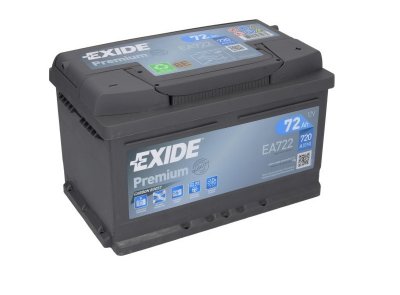 АКУМУЛАТОР EXIDE PREMIUM 72AH R+