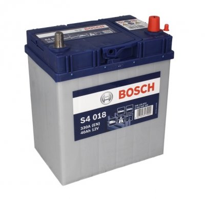 АКУМУЛАТОР BOSCH S4 40AH R+ ASIA