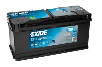 АКУМУЛАТОР EXIDE EFB START&STOP 100AH R+