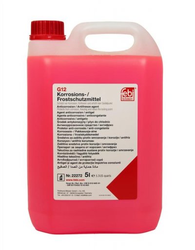 FEBI G12 FE22272 Антифриз концентрат - червен 5L