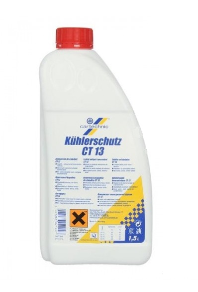 CARTECHNIC CT 13 Антифриз концентрат - червен 1.5L