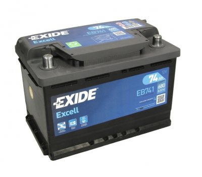 АКУМУЛАТОР EXIDE EXCELL 74AH L+