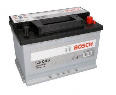 АКУМУЛАТОР BOSCH S3 70AH R+