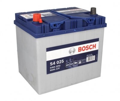 АКУМУЛАТОР BOSCH S4 60AH L+ ASIA