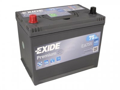 АКУМУЛАТОР EXIDE PREMIUM 75AH L+ ASIA