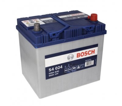 АКУМУЛАТОР BOSCH S4 60AH R+ ASIA