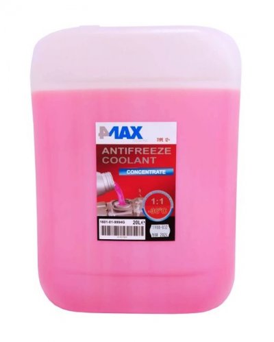 4MAX TYPE 12+ Антифриз концентрат - червен 20L