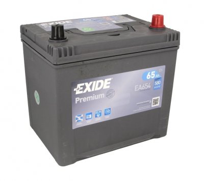 АКУМУЛАТОР EXIDE PREMIUM 65AH R+ ASIA