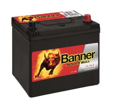 АКУМУЛАТОР BANNER POWER BULL 60AH R+ ASIA