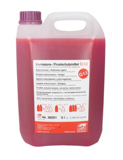 FEBI G13 FE38201 Антифриз концентрат - лилав 5L