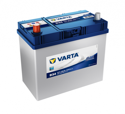АКУМУЛАТОР B34 VARTA BLUE DYNAMIC 45AH L+ ASIA