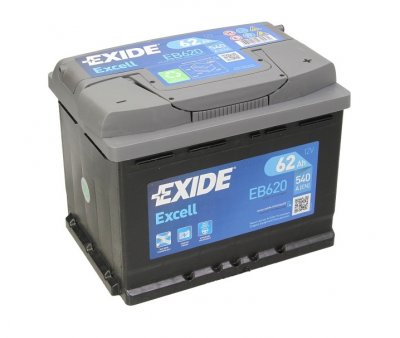АКУМУЛАТОР EXIDE EXCELL 62AH R+